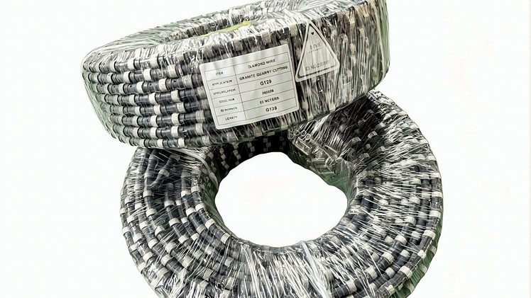 Diamond wire selection for granite quarrying