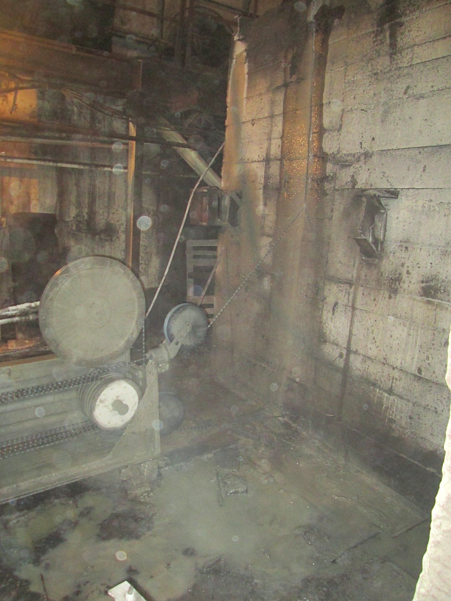 Cutting a Reinforced Concrete Block with Diamond Wire