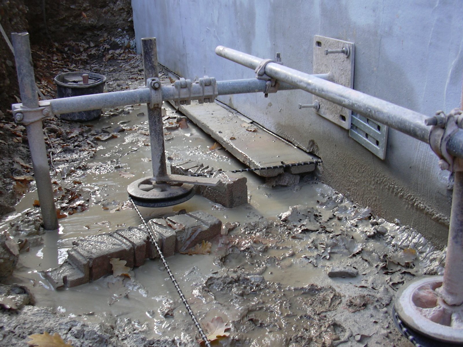 Wall sawing project — Germany