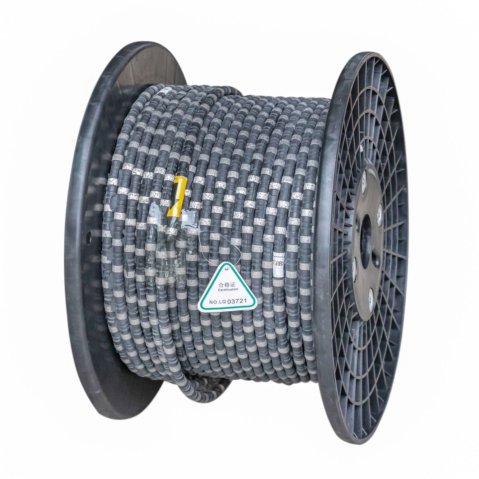 Diamond Wire for Reinforced Concrete &mdash; cutting concrete and steel in the same pass