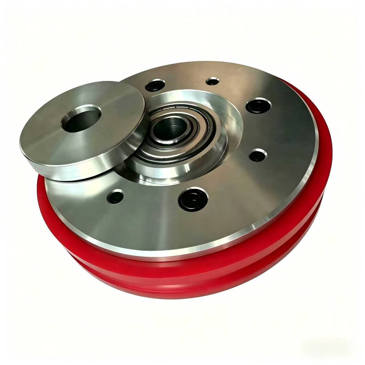 Accessories &mdash; pulleys, guides and the parts that make a wire saw work
