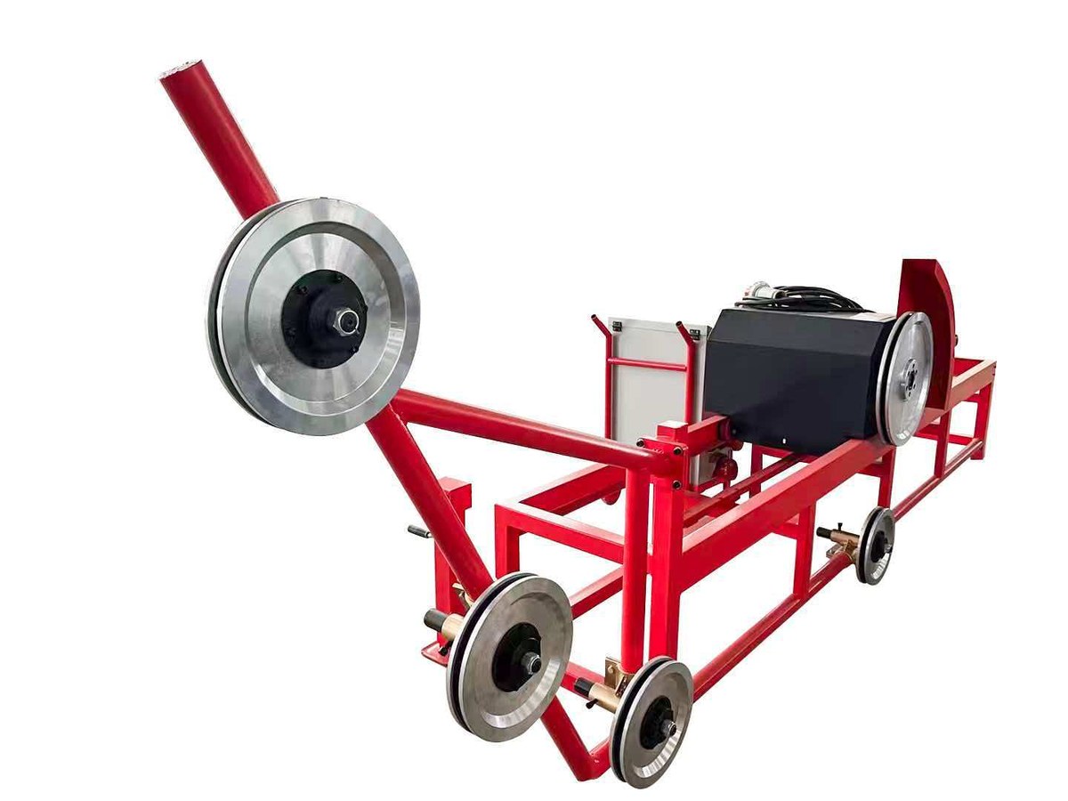 22kW Wire Saw &mdash; block trimming with extra power reserve