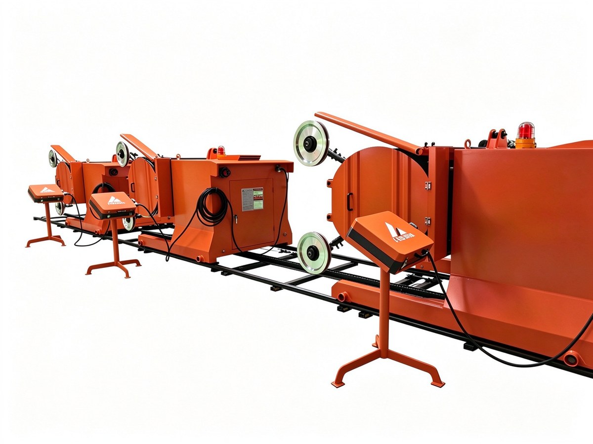 37kW Wire Saw &mdash; block trimming or small bench cutting