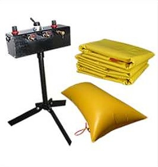 Air Bags &mdash; pneumatic force for toppling and splitting
