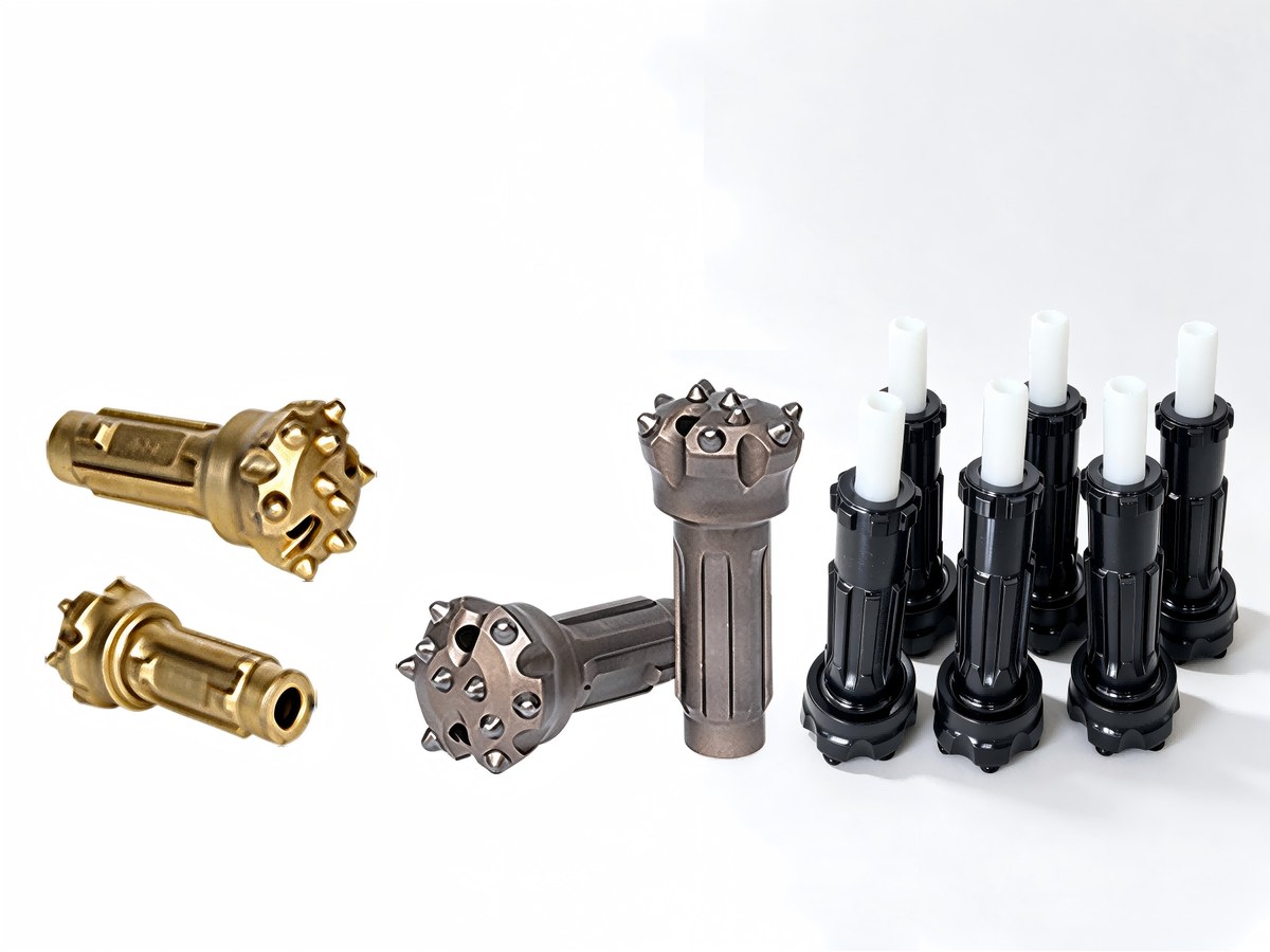 DTH Bits &mdash; button bits matched to hammer and hole