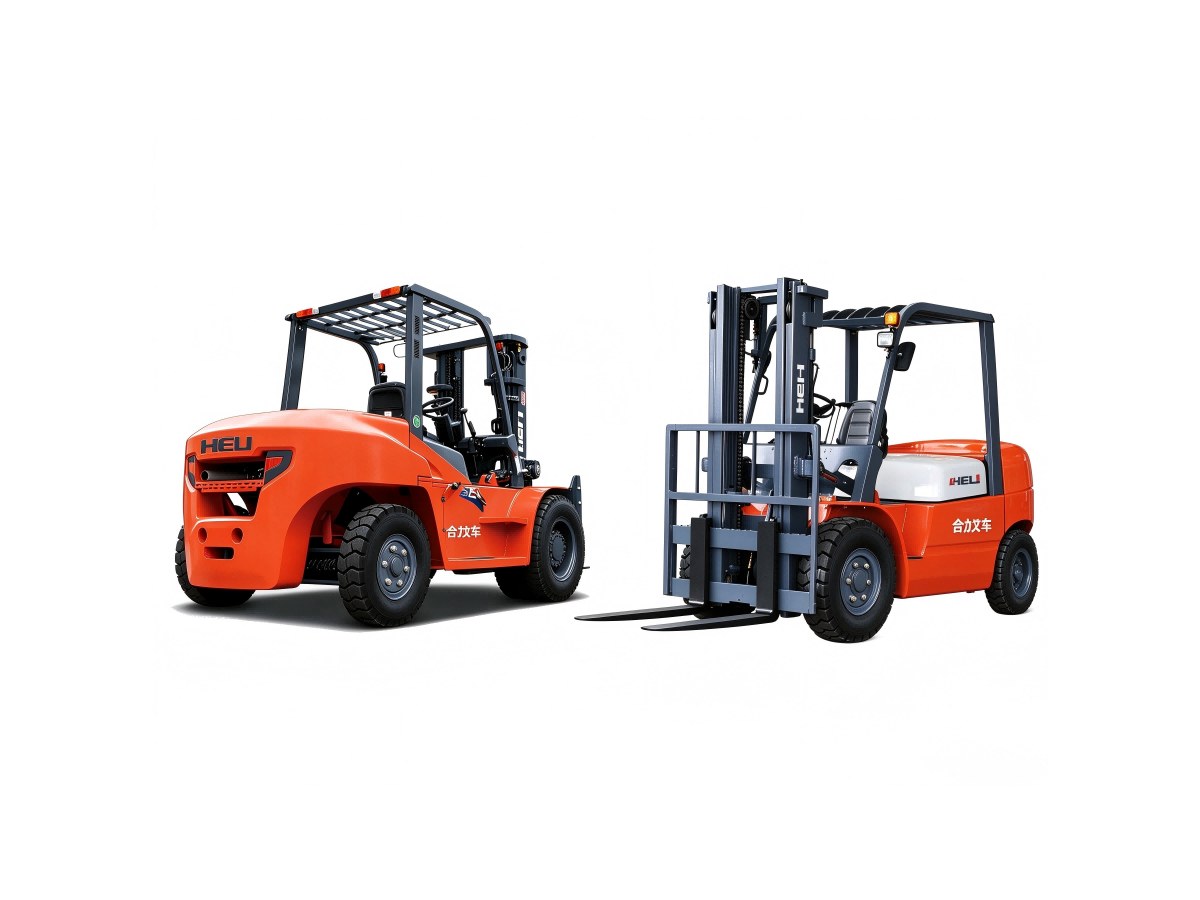 Forklifts &mdash; block and slab handling on hard standing