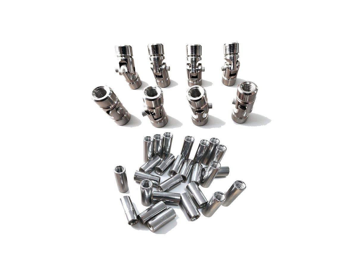Joint Connectors &mdash; sleeves and couplings that close the loop