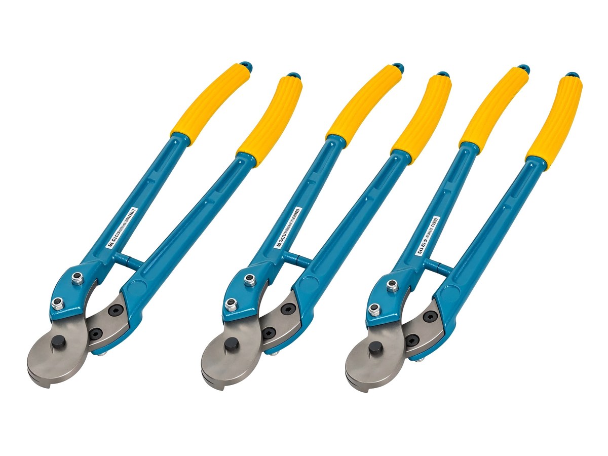 Steel Scissors &mdash; cutting diamond wire to length