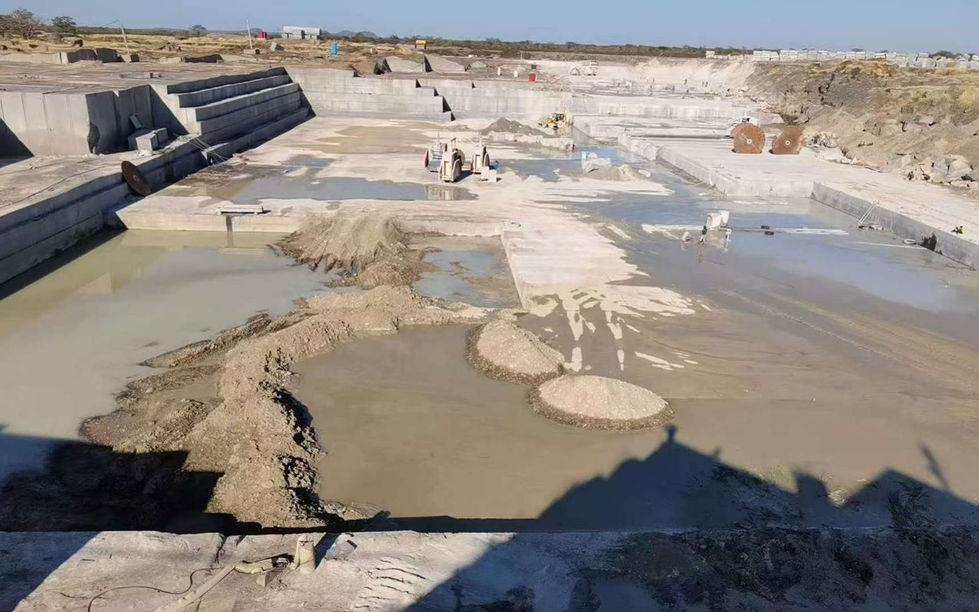 G129 Diamond Wire Performance at the Angola Black Granite Quarry